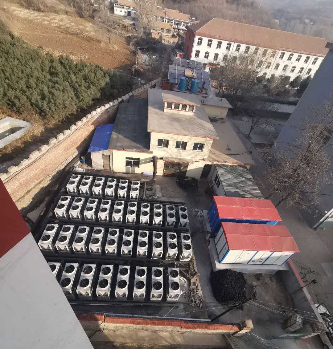 河北省某中学热泵集中供热改造