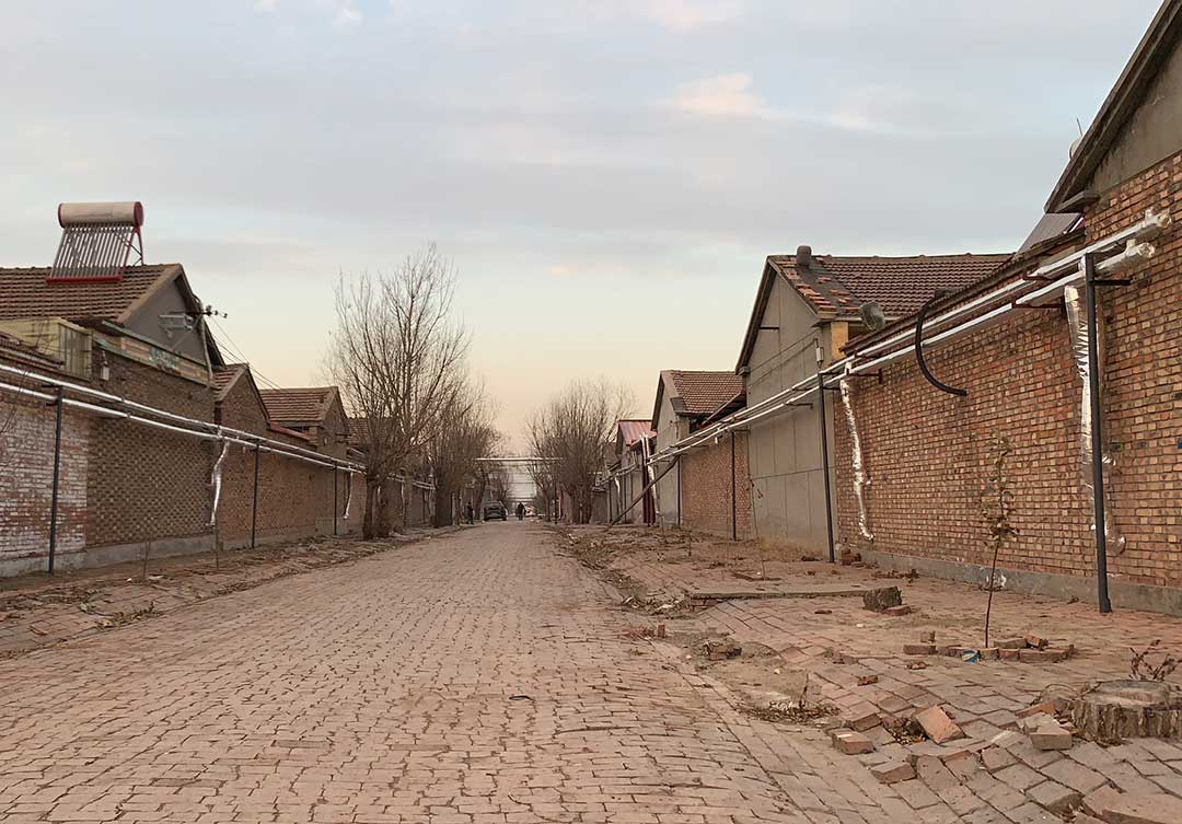 天津市某村集中供热改造